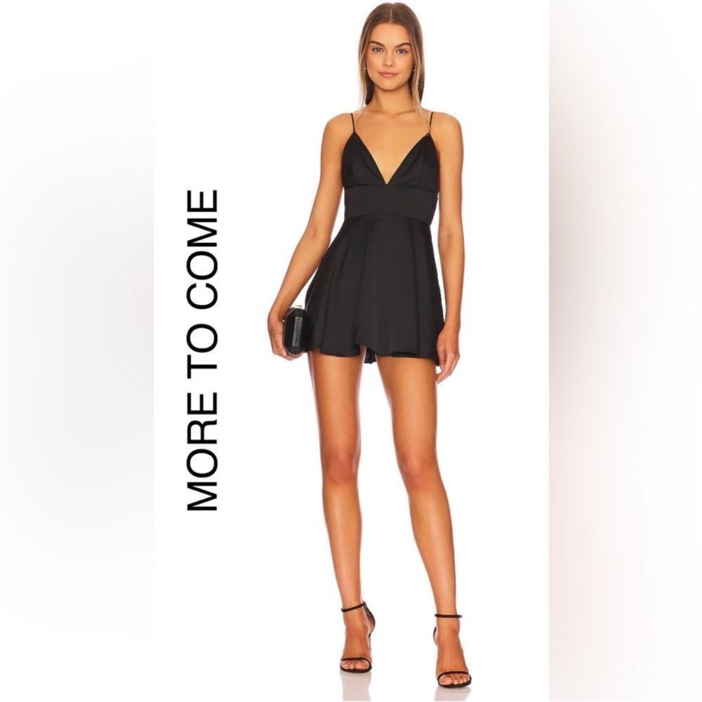Revolve More to Come black mini dress new Small